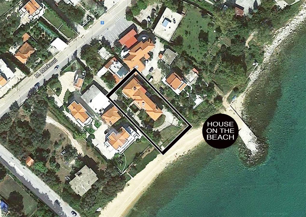 The House On The Beach PalaiónTsiflíkion Buitenkant foto